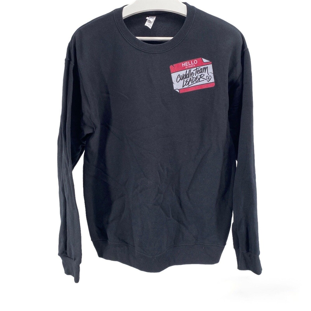 Cuddle Team Leader Men’s Crewneck Sweatshirt Size Medium